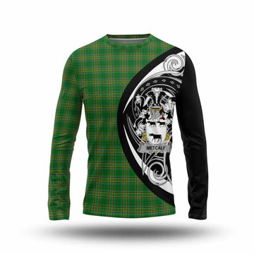 Metcalf Irish Clan Long Sleeve T-Shirt Celtic Circle Style Unisex - Tartan Vibes Clothing