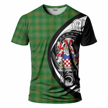 Tartan Vibes Clothing Micklethwait Irish Clan T-Shirt Celtic Circle Style