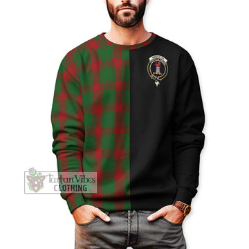 Middleton Tartan Sweatshirt with Family Crest and Half Of Me Style Unisex - Tartan Vibes Clothing