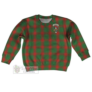 Middleton Tartan Kid Ugly Sweater with Family Crest Kid - Tartan Vibes Clothing