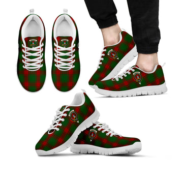 Middleton Tartan Sneakers with Family Crest