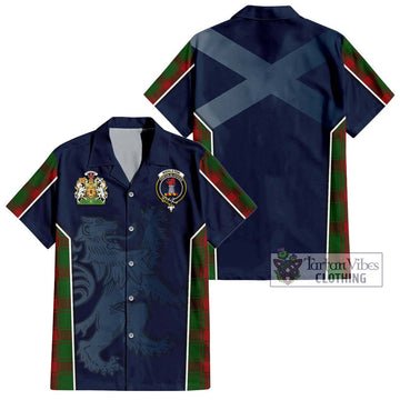 Middleton Tartan Hawaiian Shirt with Family Crest and Lion Rampant Vibes Sport Style Kid - Tartan Vibes Clothing