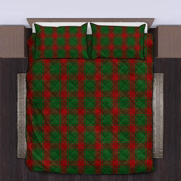 Middleton Tartan Quilt Bed Set King - Tartan Vibes Clothing