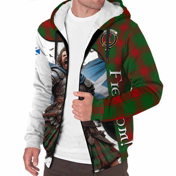 Middleton Crest Tartan Sherpa Hoodie Inspired by the Freedom of Scottish Warrior Unisex S - Tartan Vibes Clothing
