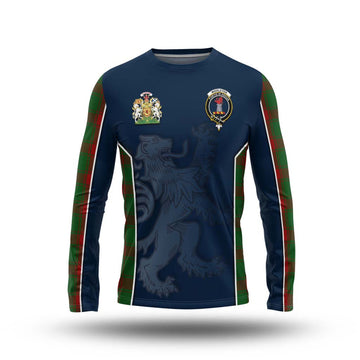 Middleton Tartan Long Sleeve T-Shirt with Family Crest and Lion Rampant Vibes Sport Style Unisex - Tartan Vibes Clothing