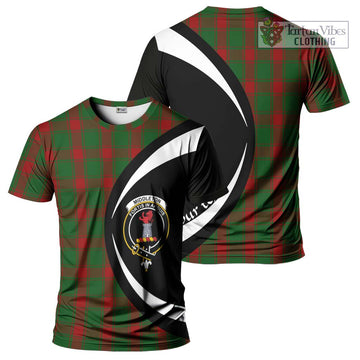 Middleton Tartan T-Shirt with Family Crest Circle Style Kid's Shirt - Tartan Vibes Clothing