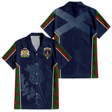 Middleton Tartan Hawaiian Shirt with Family Crest and Scottish Thistle Vibes Sport Style Kid - Tartan Vibes Clothing