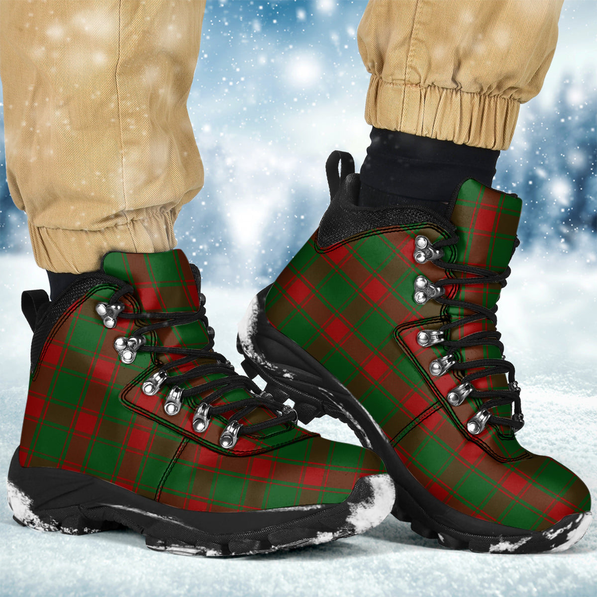 Middleton Tartan Alpine Boots Men's Boots - Tartan Vibes Clothing