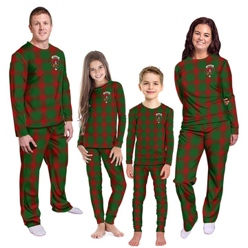 Middleton Tartan Pajamas Family Set with Family Crest Kid - Tartan Vibes Clothing