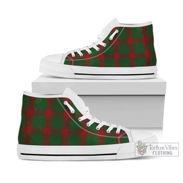 Middleton Tartan High Top Shoes Kid High Top - White Sole - Tartan Vibes Clothing