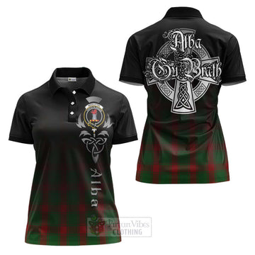 Middleton Tartan Women's Polo Shirt Featuring Alba Gu Brath Family Crest Celtic Inspired Women - Tartan Vibes Clothing