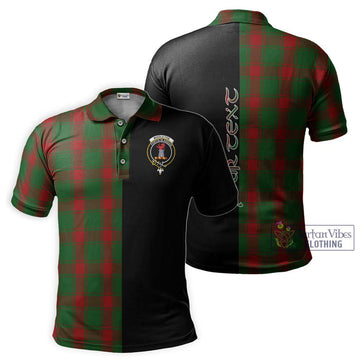 Middleton Tartan Polo Shirt with Family Crest and Half Of Me Style Kid - Tartan Vibes Clothing