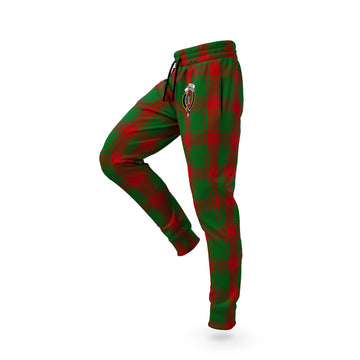 Middleton Tartan Joggers Pants with Family Crest S - Tartan Vibes Clothing