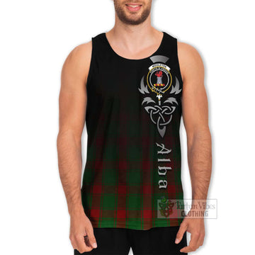Middleton Tartan Men's Tank Top Featuring Alba Gu Brath Family Crest Celtic Inspired Men - Tartan Vibes Clothing