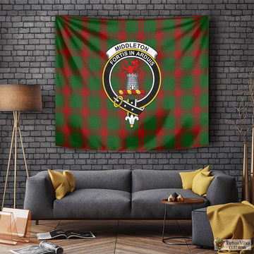Middleton Tartan Tapestry Wall Hanging and Home Decor for Room with Family Crest Tapestry - Tartan Vibes Clothing