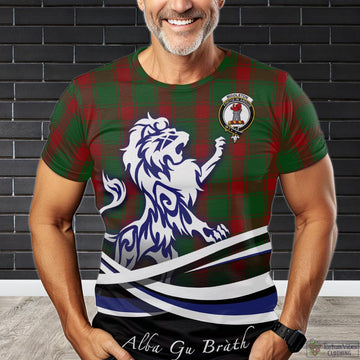 Middleton Tartan T-Shirt with Alba Gu Brath Regal Lion Emblem