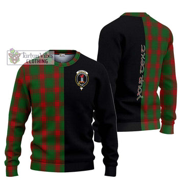 Middleton Tartan Ugly Sweater with Family Crest and Half Of Me Style Unisex - Tartan Vibes Clothing