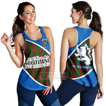 Middleton Family Crest Tartan Women's Racerback Tanks Celebrate Saint Andrew's Day in Style 4XL - Tartan Vibes Clothing