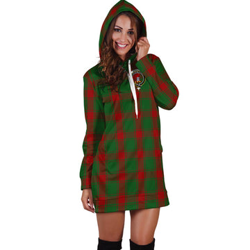 Middleton Tartan Hoodie Dress with Family Crest - Tartan Vibes Clothing