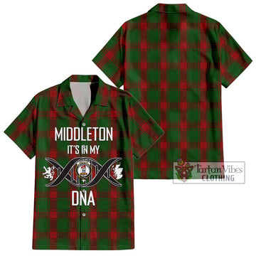 Middleton Tartan Hawaiian Shirt with Family Crest DNA In Me Style Kid - Tartan Vibes Clothing
