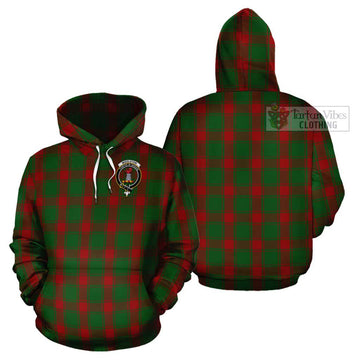 Middleton Tartan Cotton Hoodie with Family Crest - Tartan Vibes Clothing