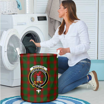 Middleton Tartan Laundry Basket with Family Crest - Tartan Vibes Clothing