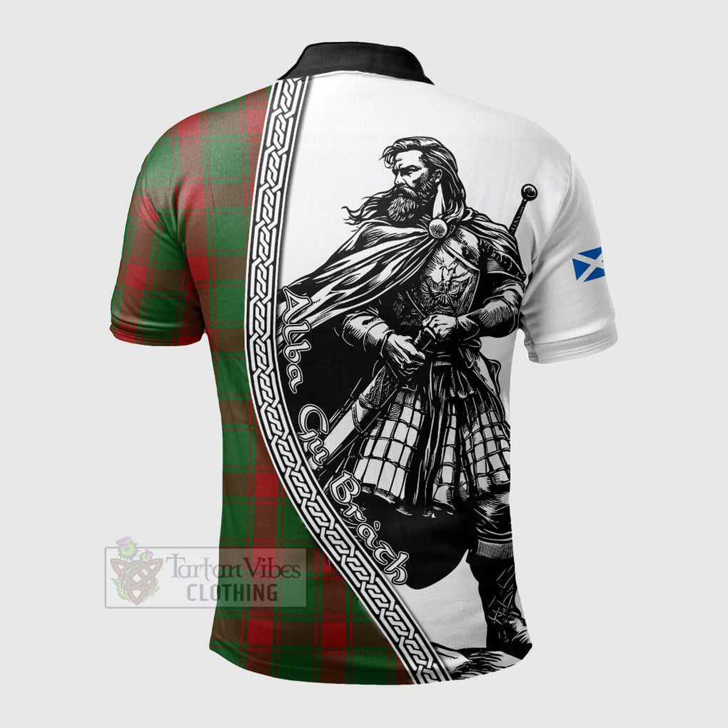 Middleton Tartan Clan Crest Polo Shirt with Highlander Warrior Celtic Style - Tartan Vibes Clothing