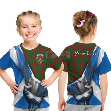 Middleton Tartan Kid T-Shirt with Family Crest Scotland Patriotic Style - Tartan Vibes Clothing