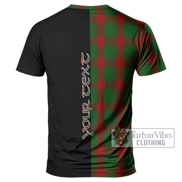 Middleton Tartan T-Shirt with Family Crest and Half Of Me Style - Tartan Vibes Clothing