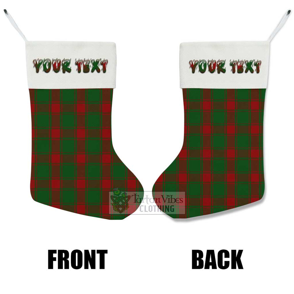 Middleton Tartan Christmas Stocking with Personalized Text - Tartan Vibes Clothing
