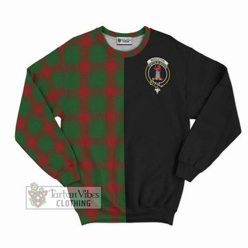 Middleton Tartan Sweatshirt with Family Crest and Half Of Me Style - Tartan Vibes Clothing