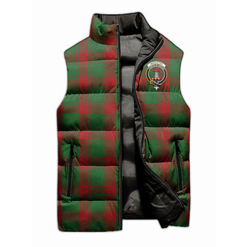 Middleton Tartan Sleeveless Puffer Jacket with Family Crest - Tartan Vibes Clothing