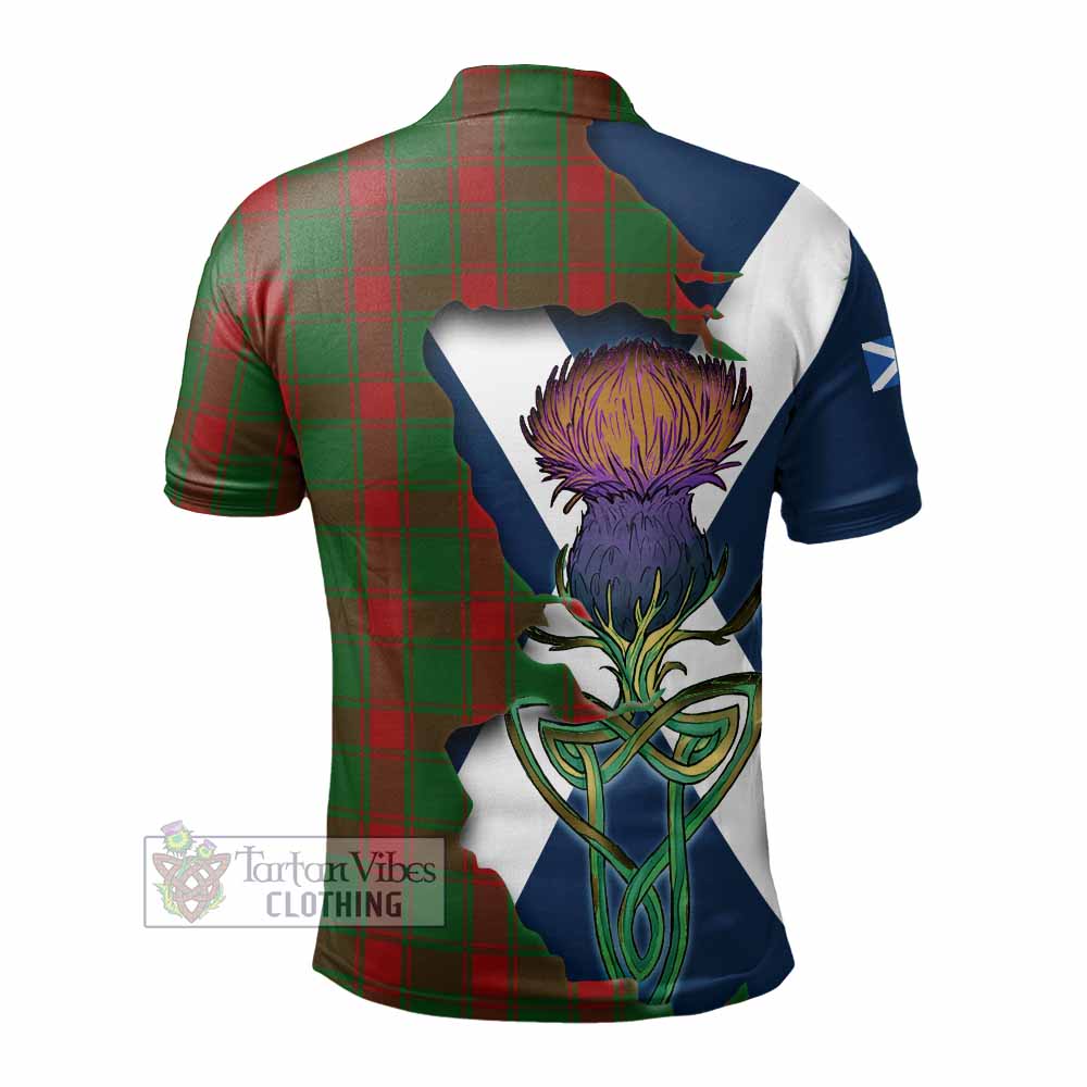 Middleton Tartan Family Crest Polo Shirt Scottish Thistle Celtic Inspired - Tartan Vibes Clothing
