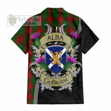 Middleton Tartan Family Crest Hawaiian Shirt Lion Rampant Royal Thistle Shield Celtic Inspired - Tartan Vibes Clothing