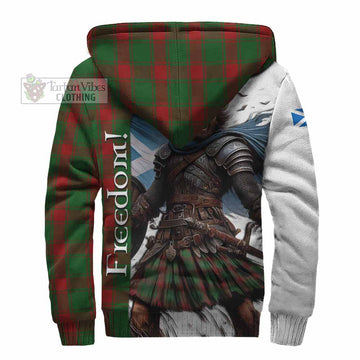 Middleton Crest Tartan Sherpa Hoodie Inspired by the Freedom of Scottish Warrior - Tartan Vibes Clothing