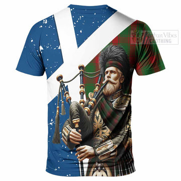Middleton Tartan T-Shirt with Family Crest Scottish Bagpiper Vibes - Tartan Vibes Clothing