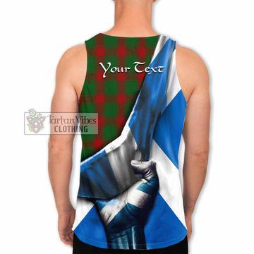 Middleton Tartan Men's Tank Top with Family Crest Scotland Patriotic Style - Tartan Vibes Clothing