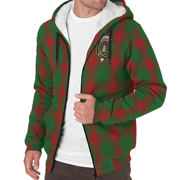 Middleton Tartan Sherpa Hoodie with Family Crest