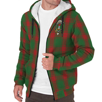 Middleton Tartan Sherpa Hoodie with Family Crest - Tartan Vibes Clothing