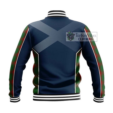 Middleton Tartan Baseball Jacket with Family Crest and Lion Rampant Vibes Sport Style - Tartan Vibes Clothing
