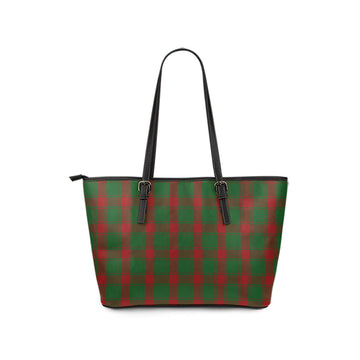 Middleton Tartan Leather Tote Bag - Tartan Vibes Clothing