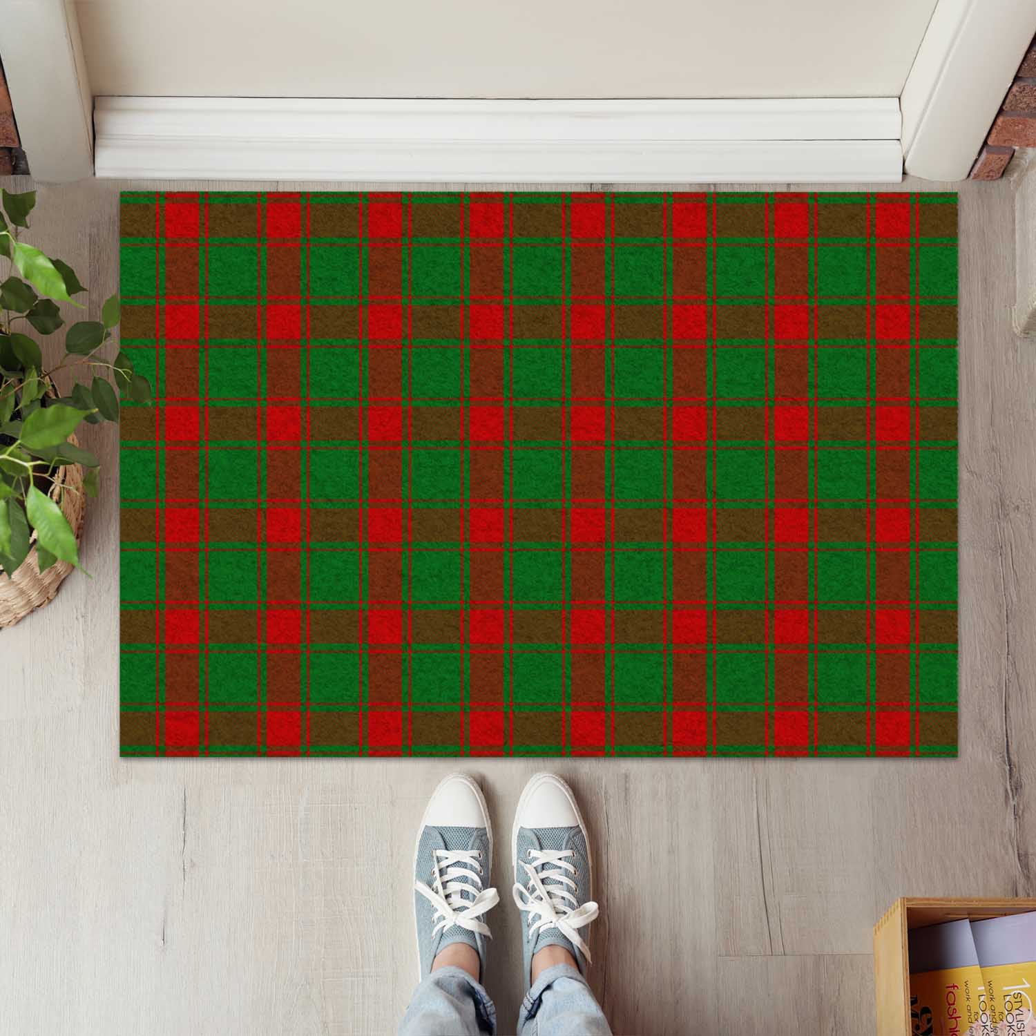 Middleton Tartan Rubber Doormat - Tartan Vibes Clothing