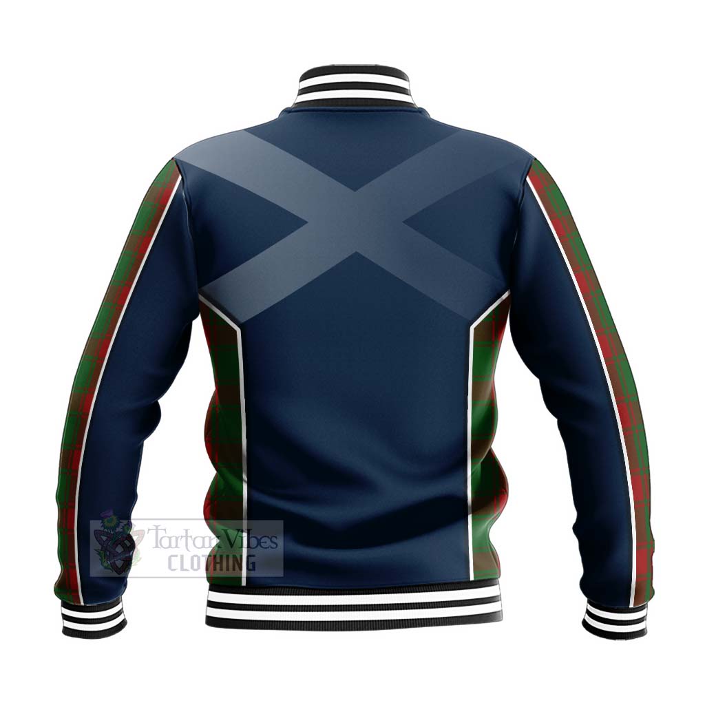 Middleton Tartan Baseball Jacket with Family Crest and Scottish Thistle Vibes Sport Style - Tartan Vibes Clothing