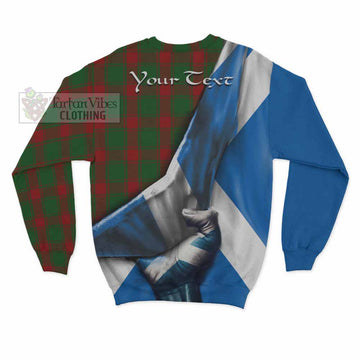 Middleton Tartan Sweatshirt with Family Crest Scotland Patriotic Style - Tartan Vibes Clothing