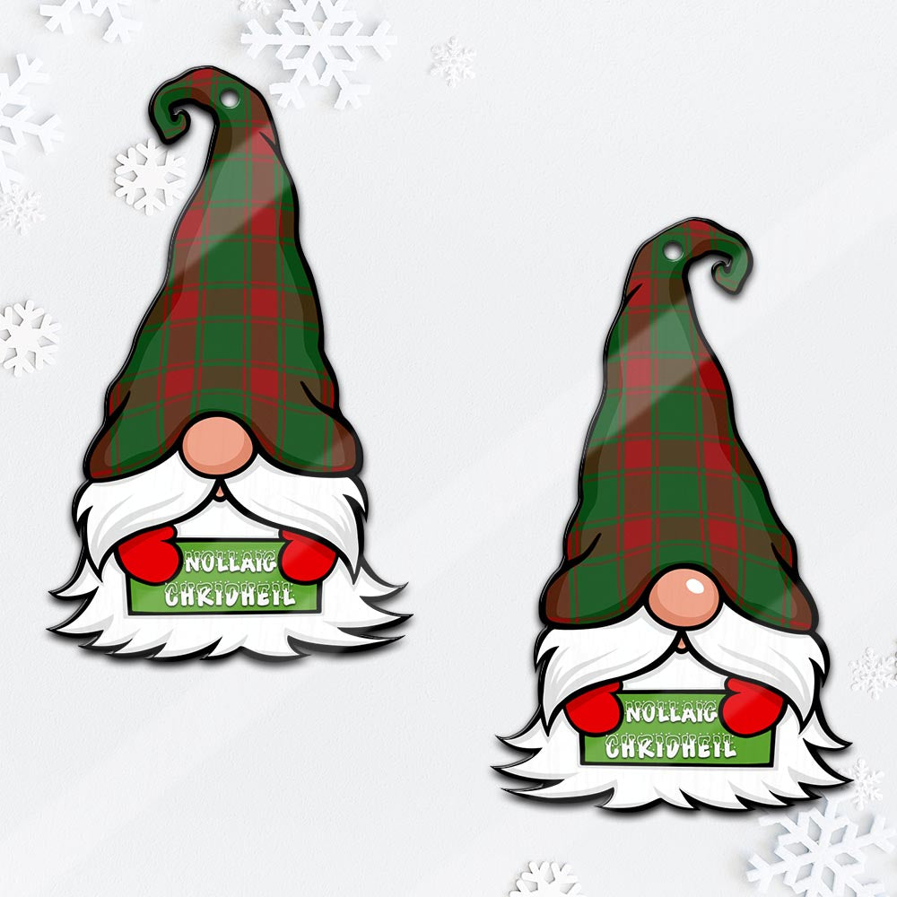 Middleton Gnome Christmas Ornament with His Tartan Christmas Hat - Tartan Vibes Clothing