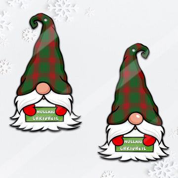 Middleton Gnome Christmas Ornament with His Tartan Christmas Hat - Tartan Vibes Clothing
