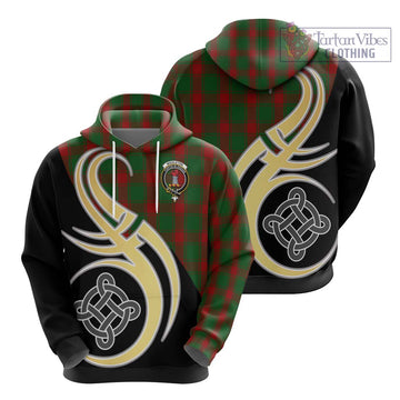 Middleton Tartan Hoodie with Family Crest and Celtic Symbol Style - Tartan Vibes Clothing