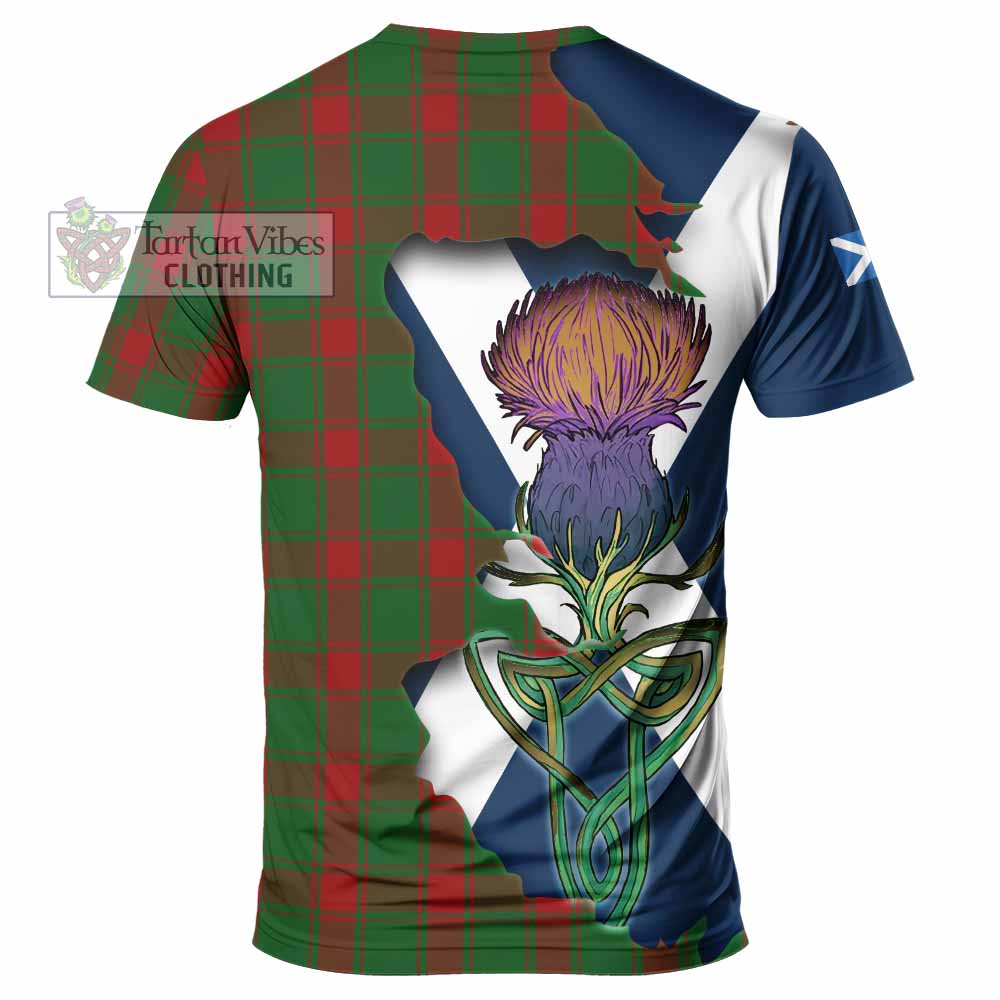 Middleton Tartan Family Crest T-Shirt Scottish Thistle Celtic Inspired - Tartan Vibes Clothing