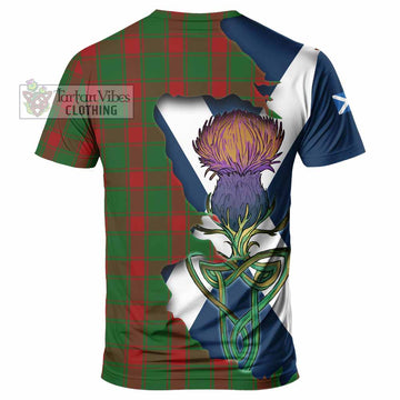 Middleton Tartan Family Crest T-Shirt Scottish Thistle Celtic Inspired - Tartan Vibes Clothing