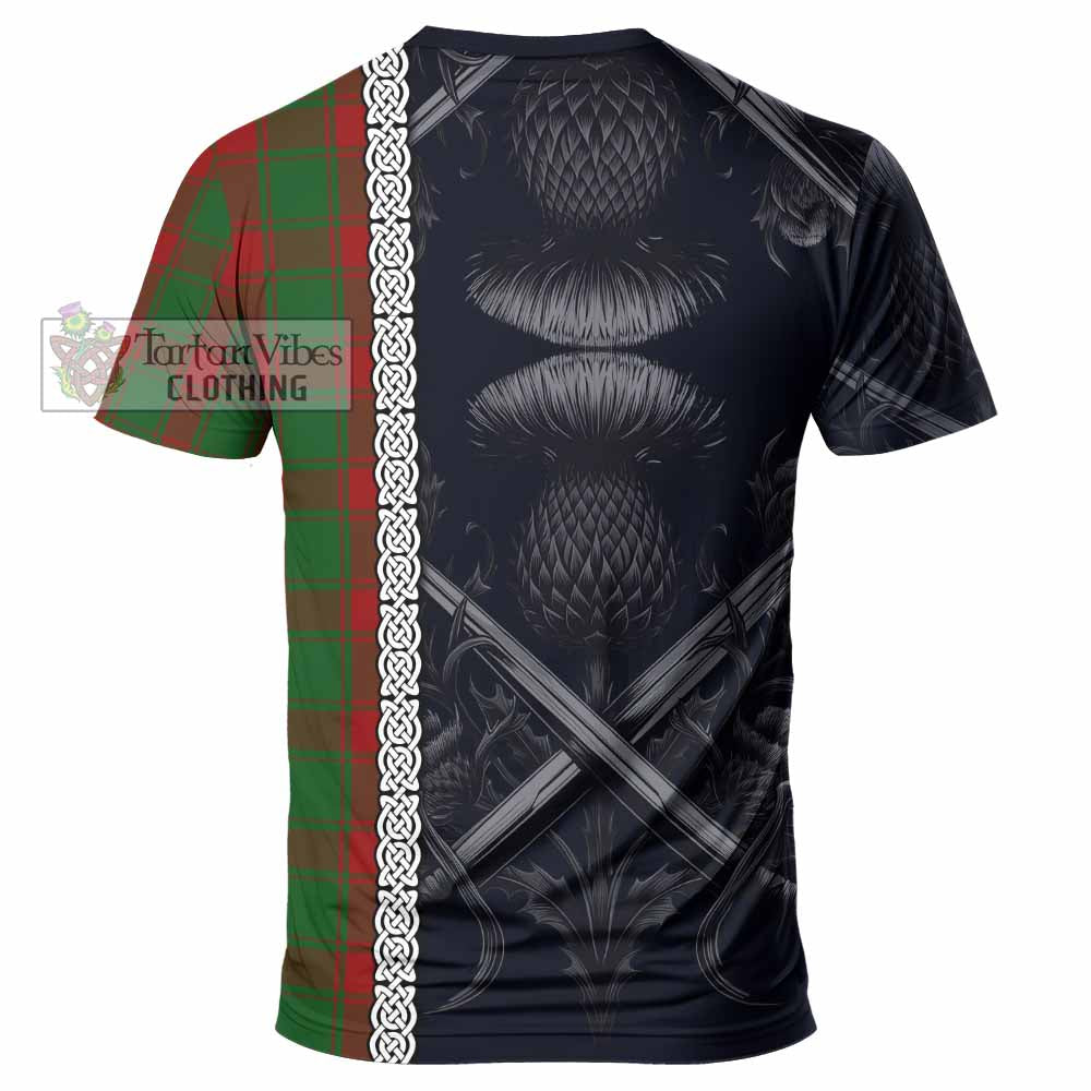 Middleton Tartan T-Shirt with Family Crest Cross Sword Thistle Celtic Vibes - Tartan Vibes Clothing